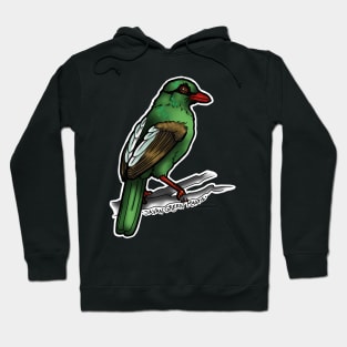 Javan Green Magpie 2 SING FOR SONGBIRDS Hoodie